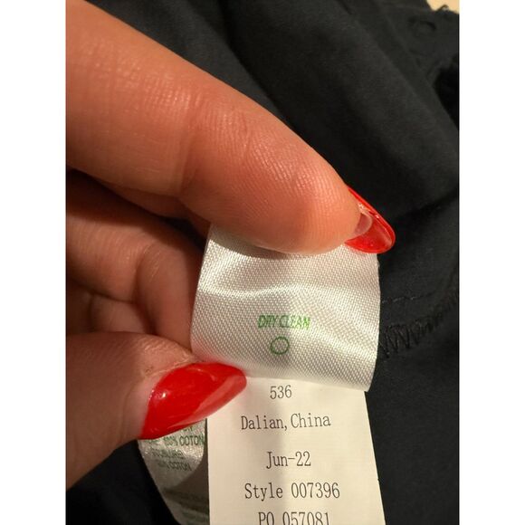 Lilly Pulitzer Aisha Pinwheel Eyelet Romper - Onyx 14 - Picture 10 of 10